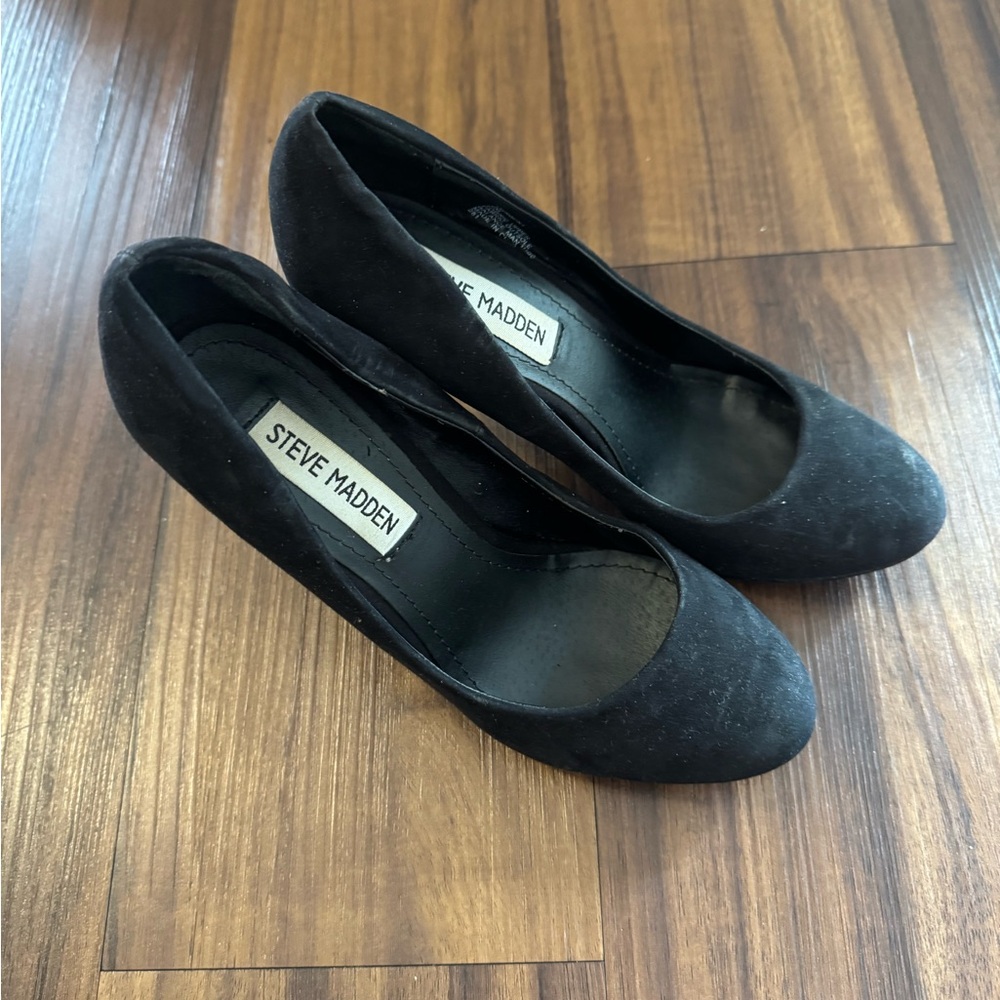 Steve Madden Black Women's Shoes Size 5